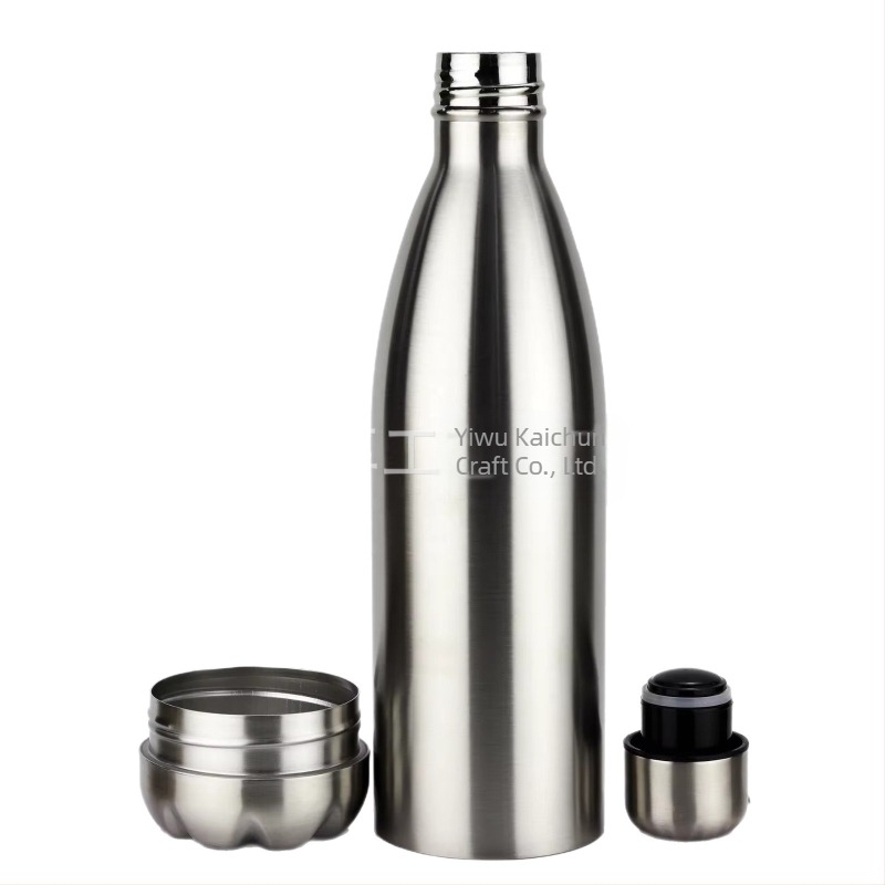 Термос чаша Wilbon, вътрешна и външна част от 304 неръждаема стомана, вакуумна изолация, 0-6 ч запазване на температурата, преносим