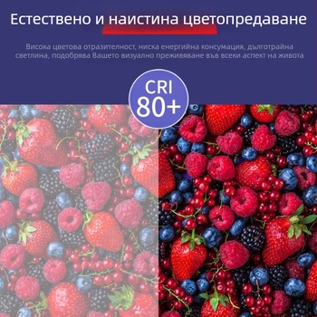LED царевична лампа E27, 5730 чипове, 24–72 светодиода, 220V, 3000K, 360° лъч