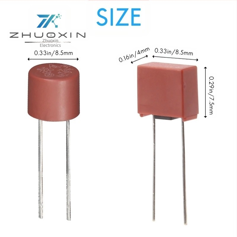 Тръбни предпазители, 240 бр., 250V, медленнозадействащи, 0,5A–10A, 24 типа по 10 бр.