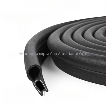 Автомобилна уплътнителна гумена лента, U-образен кант, защита от прах, водоустойчива и шумоизолационна за разпределителни шкафове; устойчивост на стареене, UV устойчивост, устойчивост на озон и киселинно-алкална среда