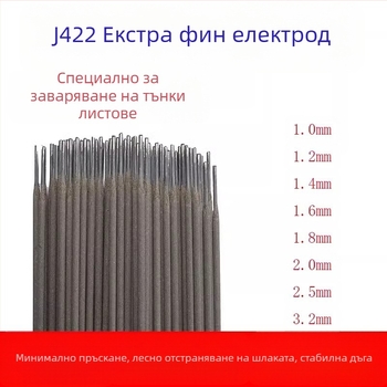 Електрод за въглеродна стомана J422, марка Hbtqhc/Iron Bridge, авторизирани частни марки, не е внесен