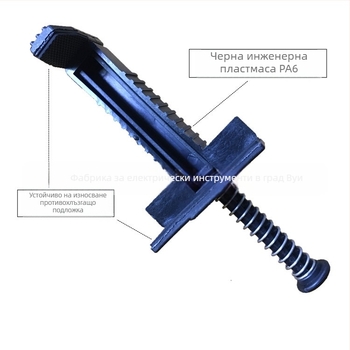 Кабелен дърпач за зидарска линия и рамка, комплект от две части, марка Jiarui, за зидане на тухли, съвместим с тухлена линия