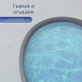 Самозалепващ U-образен воден ограничител за баня, врати и прозорци — естествен каучук, устойчив на високи температури, износоустойчив и корозионно устойчив, водо- и прахоустойчив уплътнител