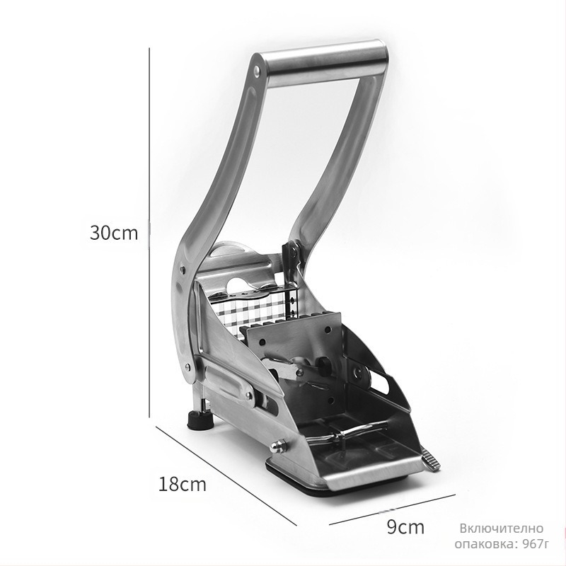Картофена резачка с вакуумна чашка — мултифункционален резач за зеленчуци, 430 неръждаема стомана, 2022 г.