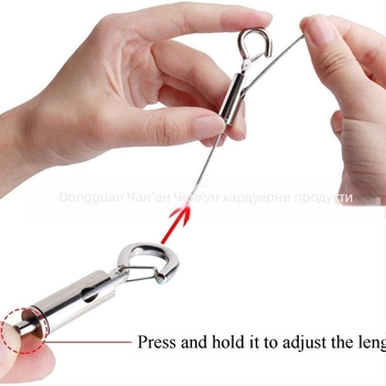 Регулируема окачваща тел за картини - метал, модерен минималистичен стил, марка Chen kun, насипна опаковка