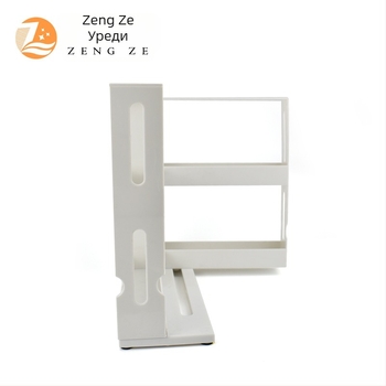 Многослоен шкаф за подправки и лекарства, въртящ се пластмасов органайзер