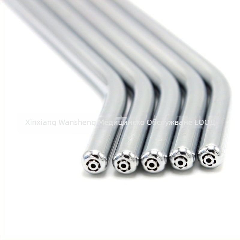 Трифункционална глава за пистолет за стоматологични материали – неръждаема стомана; за възрастни; опаковка 500 бр