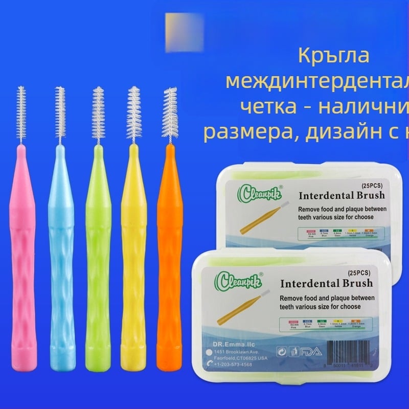 I-образна междузъбна четка за разстояния между зъбите — ръчна, 100 бр., Cleanpik