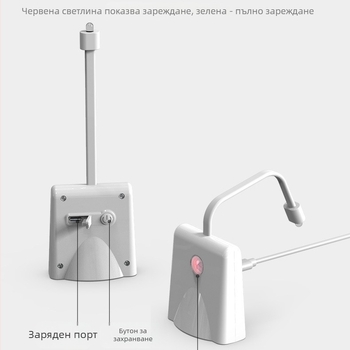 Тоалетна нощна светлина с RGB проекция и звездно изображение, висящ дизайн, сензор за движение, модел F16