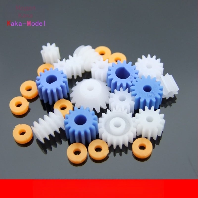 Khakis boutique spindle gear set with worm gear, D shaft and shaft sleeve