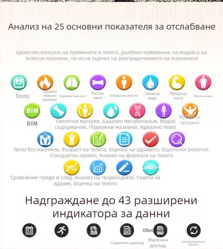 KAISO интелигентна електронна везна за тяло с Bluetooth и приложение, зарядна везна за домашна употреба, измерва тегло, телесни мазнини и влажност, максимално 180 кг