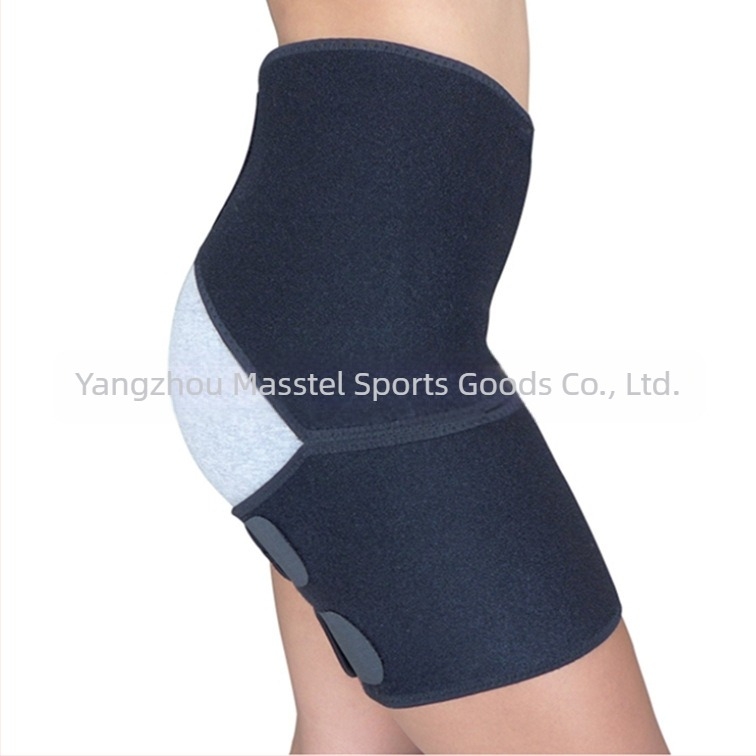 Mastette Интегриран колан за защита на кръста и краката за фитнес и вдигане на тежести — гумен защитен протектор за всички спортове