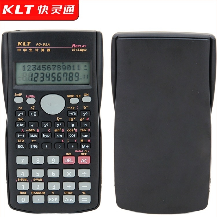 Express FG-82A-02 12-цифрен калкулатор с функции, пластмасово тяло, включена батерия