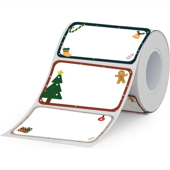 Термичен етикет за DIY, PVC самозалепващ, дебелина 0,1 мм, възможност за персонализация, дълготрайна температурна устойчивост 75°C