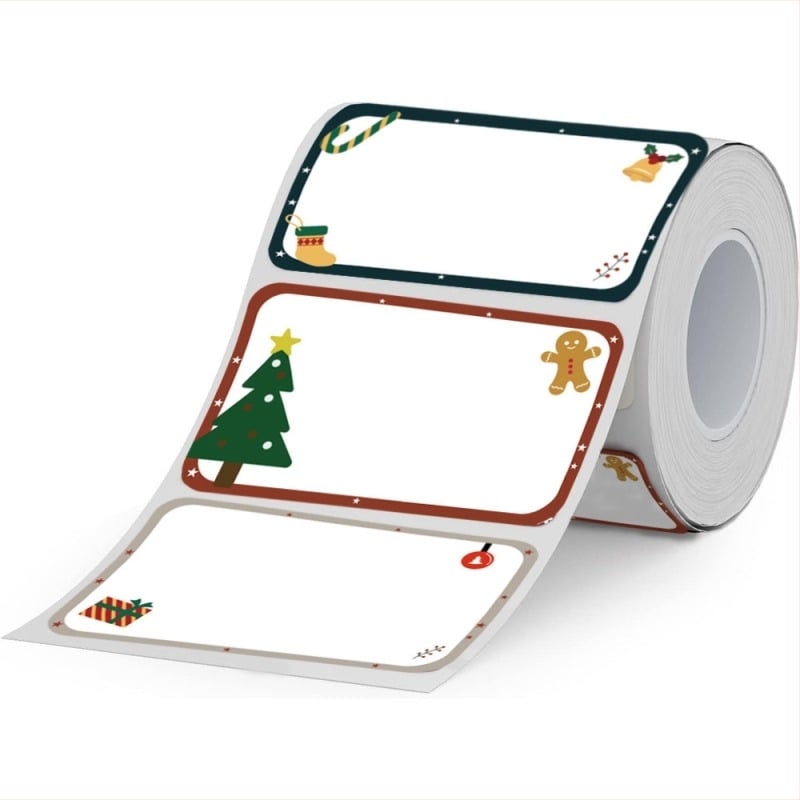 Термичен етикет за DIY, PVC самозалепващ, дебелина 0,1 мм, възможност за персонализация, дълготрайна температурна устойчивост 75°C