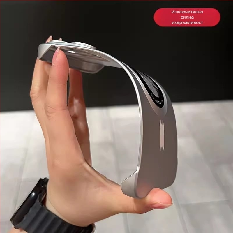 Калъф за iPhone - PC материал, матова повърхност, удароустойчив, магнитно привличане, съвместим с iPhone 12/13/14 Pro/Max