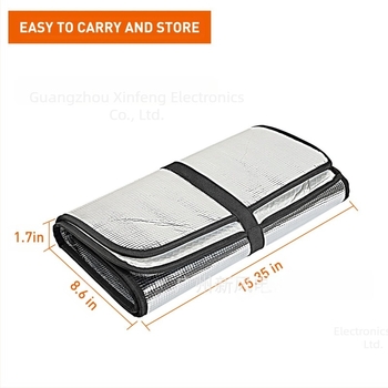 Wrangler автомобил слънцезащитна козирка със изолация от алуминиево фолио — модел NW-JP-064; съвместимо с Wrangler; водоустойчива; срок на годност 1 година