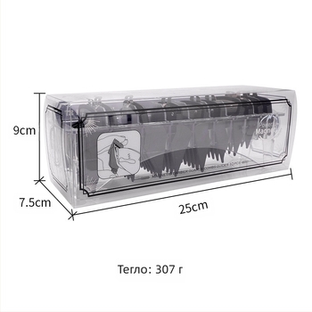 Приставка за подстригване – ограничител, универсално пасване, материал: смола, комплект от 8 части, марка Hengtong