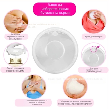 Носим силиконов колектор за кърма – преносим, против изтичане, ръчен модел