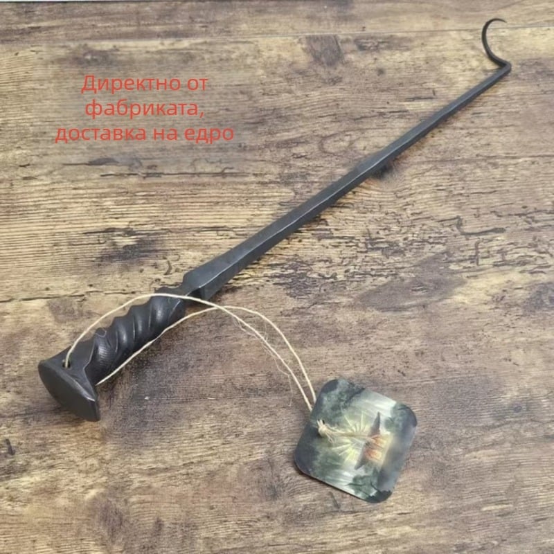 BBQ флипър за храна - неръждаема стомана, нестандартен стил, 1 бр.