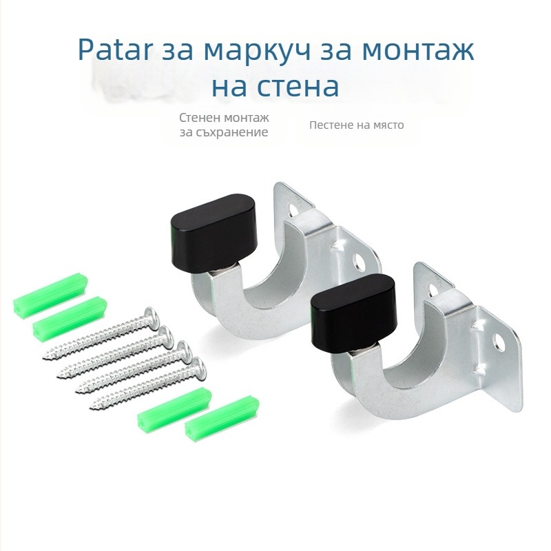 Стенно монтиран държач за градински маркуч с галванизирана метална рамка; Тегло: 25; Материал: галванизиран метал