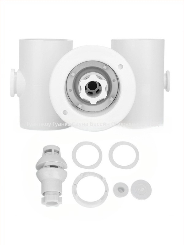 Spa дюза SP-1434 с хидравличен масаж, ABS материал, вход/изход за басейн