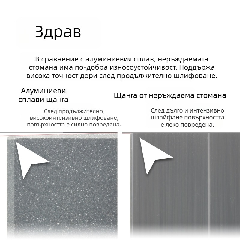 Прецизен мини стягач от неръждаема стомана AT-MV — ръчен инструмент за захващане