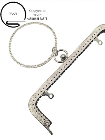 Хардуер за чанти – Желязо, марка YAKAI, флорална шарка, пролет 2025 издание