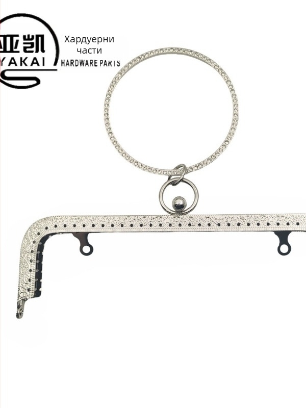 Хардуер за чанти – Желязо, марка YAKAI, флорална шарка, пролет 2025 издание