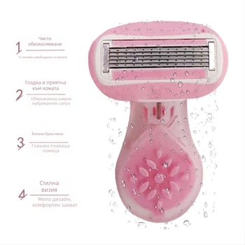 Ръчна самобръсначка Kang Baijia — за обезкосмяване на подмишници и крака, без внос