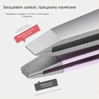 Клип за вежди, ултра тънък, неръждаема стомана, прецизно премахване на косми по веждите и брада, произход Yangjiang