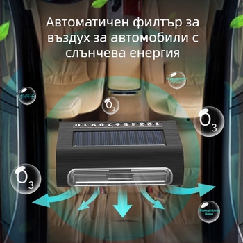Озонов автомобилен въздухоочистител с автоматичен режим, модел 8819, мощност 1W USB захранване, 5V, активен кислород 20 мг/ч