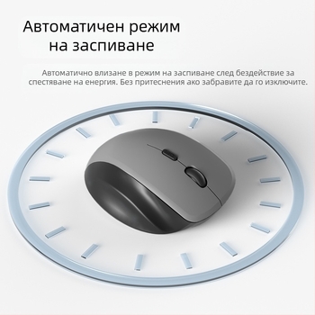 Безжична ергономична мишка, 2400 DPI, 7 бутони, USB интерфейс, 2,4 GHz