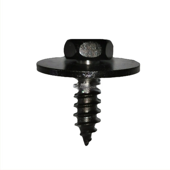 Самонарезен винт с шестоглава глава и шайба, цинково покритие, модел J98 + J260, Hengyou Ji