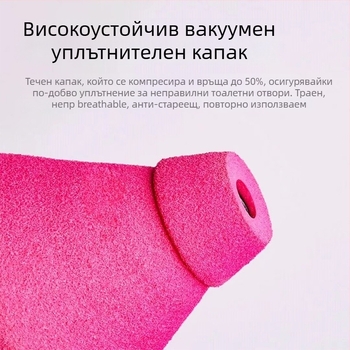 Инструмент за отпушване на тоалетна – гумено тяло, въведен през 2024 г., налична авторизирана частна марка