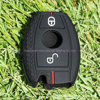 Силиконов калъф за ключ Mercedes-Benz за A-клас, C-клас, S-клас, E-клас, GLA и C200 – прост стил, персонализиране