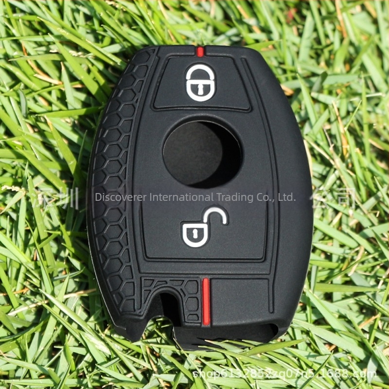 Силиконов калъф за ключ Mercedes-Benz за A-клас, C-клас, S-клас, E-клас, GLA и C200 – прост стил, персонализиране