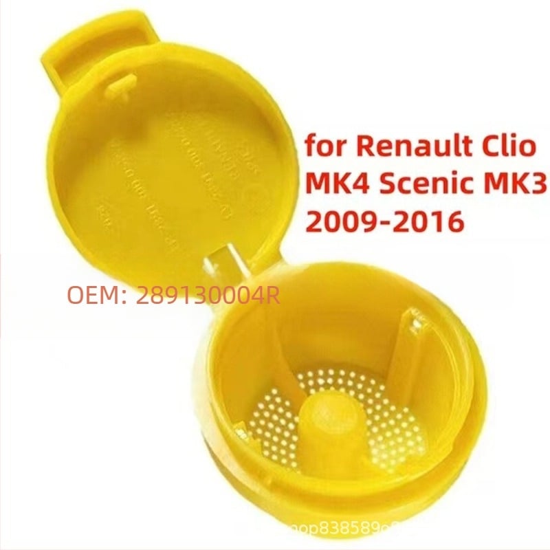 Renault комплект капак на резервоар за вода и запълващ отвор, капак за съдържание на течности — съвместими модели: 289130004R, 289158965R, 289135972R, 289130005R; Renault Clio MK4 / Scenic MK3 (2009-2016); Персонализирана обработка