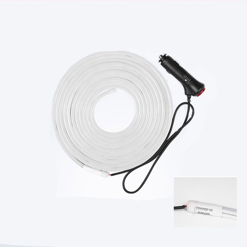 Силиконова предна атмосфера светлина за багажника и светлина за посрещане за Tesla Model 3 (Обновено издание), 12W, 16V