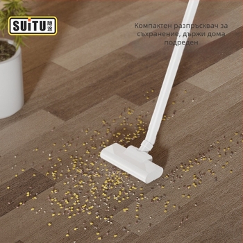 Безчеткова безжична преносима прахосмукачка за автомобил и дом, силно всмукване 16000 Па, 50 W, презареждаща се