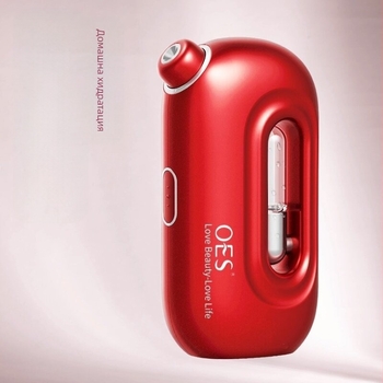 Устройство за кислородна инфузия на лицето — автоматичен ръчен пръскал за хидратация, пластмасов корпус, възможност за персонализация, за домашна употреба