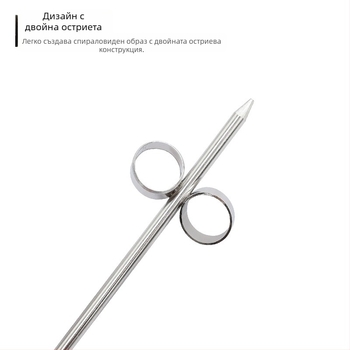 Chef Ji Qixiu Неръждаема стомана + ПП Многофункционален резач за зеленчуци със спирален ролер и резачка за краставица