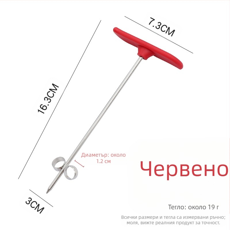 Chef Ji Qixiu Неръждаема стомана + ПП Многофункционален резач за зеленчуци със спирален ролер и резачка за краставица