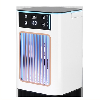 USB настолен охладител за офис с пръскане и овлажняване, безшумен, 3 скорости, безчетков мотор