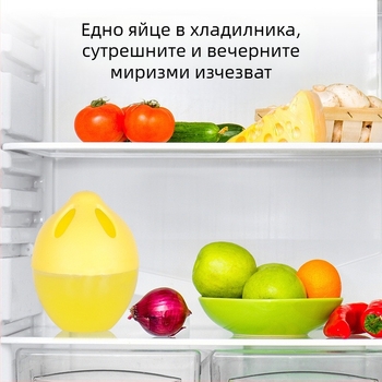 Дезодоратор за хладилник – яйцеобразен, със свеж аромат, нето съдържание 50, кутия 100 бр.