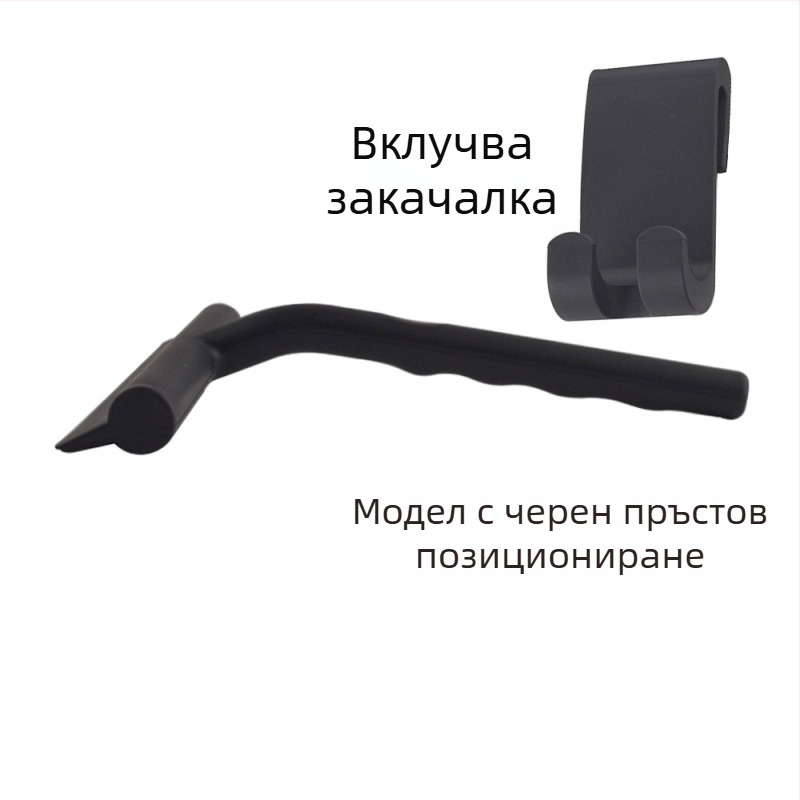 Силиконова чистачка за стъкло за домакинство – едностранна, с силиконов държач за пръст