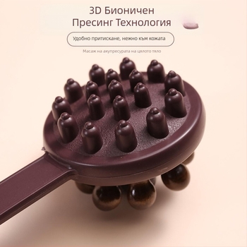 Масажен чук, лек и удобен — механично управление, форма правоъгълно трапецовидна, Lei Ge, за шия, гръб, кръст и крака, 2021 пускане