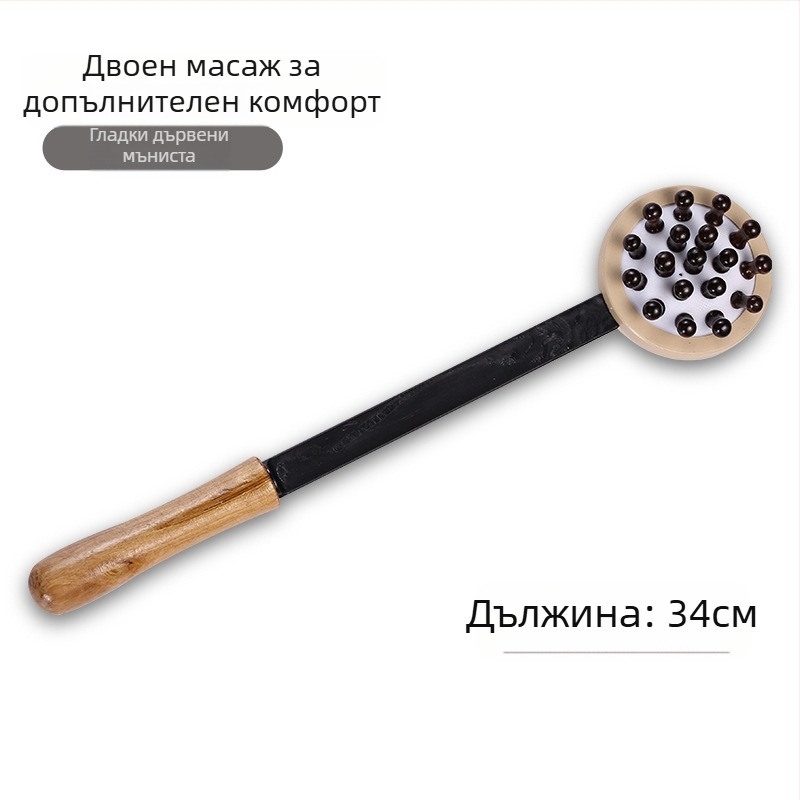 Масажен чук, лек и удобен — механично управление, форма правоъгълно трапецовидна, Lei Ge, за шия, гръб, кръст и крака, 2021 пускане