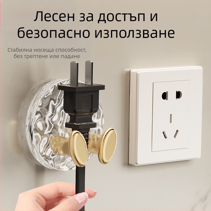 Стенно монтиран кабелен органайзер - Row Hook модел, PET материал, Winder Type Row Hook, Winder Style Other