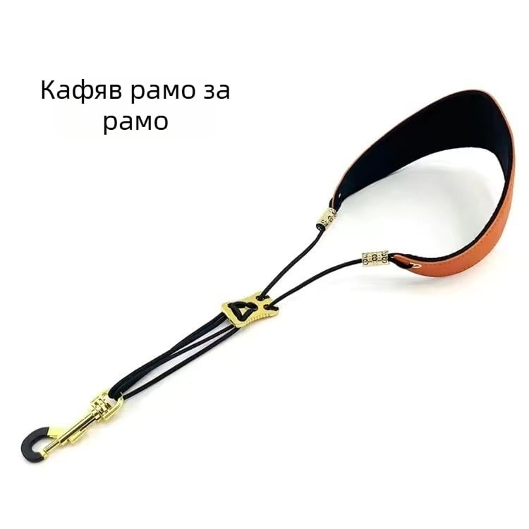Вратна каишка за саксофон, модел 01, материал Cortex, марка Golden Sound